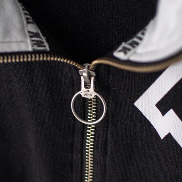 Victoria’s Secret PINK Women's Medium Quarter Zip Pullover Sweatshirt - Picture 4 of 9